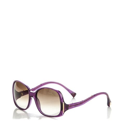 LOUIS VUITTON Gina Sunglasses Z0533W Violet 